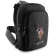 US Polo Petit Pique Crossbody telefon válltáska, fekete