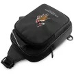US Polo Petit Pique Crossbody telefon válltáska, fekete