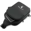 US Polo Petit Pique Crossbody Arch telefon válltáska, fekete