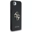 GUESS iPhone 16e GUHCPSE4PGT4MBK (PU Grained Big 4G Classic) tok, fekete