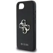 GUESS iPhone 16e GUHCPSE4PGT4MBK (PU Grained Big 4G Classic) tok, fekete
