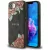 Guess 4G Flowers Print MagSafe iPhone 16e tok, fekete