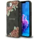 Guess 4G Flowers Print MagSafe iPhone 16e tok, fekete