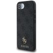 GUESS iPhone 16e MagSafe GUHMPSE4P4SM4MK (PU 4G Small 4G Classic) tok, fekete
