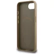 GUESS iPhone 16e MagSafe GUHMPSE4PGTSPSW (Grained PU Triangle Logo) tok, barna