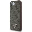 GUESS iPhone 16e MagSafe GUHMPSE4P4TDPW (PU 4G RingTriangle Logo) tok, barna