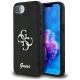 GUESS iPhone 16e GUHCPSE4HG4SGK (Fixed Glitter Big 4G) tok, fekete