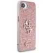 GUESS iPhone 16e GUHCPSE4HG4SGP (Fixed Glitter Big 4G) tok, rózsaszín