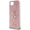 GUESS iPhone 16e GUHCPSE4HG4SGP (Fixed Glitter Big 4G) tok, rózsaszín