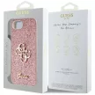 GUESS iPhone 16e GUHCPSE4HG4SGP (Fixed Glitter Big 4G) tok, rózsaszín
