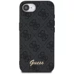 Guess HC MagSafe 4G PU Script Logo Case iPhone 16e tok, fekete