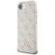 Guess HC MagSafe 4G PU Script Logo Case iPhone 16e tok, rózsaszín