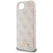Guess HC MagSafe 4G PU Script Logo Case iPhone 16e tok, rózsaszín