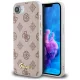 Guess Peony Script Logo MagSafe iPhone 16e tok, barna