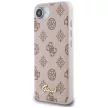 Guess Peony Script Logo MagSafe iPhone 16e tok, barna