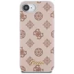 Guess Peony Script Logo MagSafe iPhone 16e tok, barna