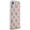 Guess Peony Script Logo MagSafe iPhone 16e tok, barna