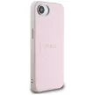 GUESS iPhone 16e MagSafe GUHMPSE4PGHSMMP (PU Grained tok, Gold Ring) tok, rózsaszín