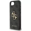 GUESS iPhone 16e GUHCPSE44GMGGR (4G PU Big Logo) tok, fekete
