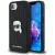 Karl Lagerfeld Monogram Karl Head Pin iPhone 16e tok, fekete
