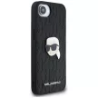 Karl Lagerfeld Monogram Karl Head Pin iPhone 16e tok, fekete