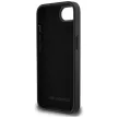 KARL LAGERFELD iPhone 16e KLHCPSE4PFGKCPK (Fixed Glitter K&C Heads Logo Metal Pin) tok, fekete