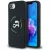 KARL LAGERFELD iPhone 16e MagSafe KLHMPSE4SKCHTCK (Silicone Double Heads) tok, fekete