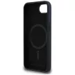 KARL LAGERFELD iPhone 16e MagSafe KLHMPSE4SKCHTCK (Silicone Double Heads) tok, fekete