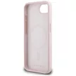 KARL LAGERFELD iPhone 16e MagSafe KLHMPSE4SKCHTCP (Silicone Double Heads) tok, rózsaszín