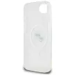 Karl Lagerfeld IML Metal Karl & Choupette Heads MagSafe iPhone 16e tok, fehér