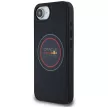Red Bull Meshed Logo tok, piros Ring MagSafe iPhone 16e tok, sötétkék