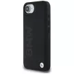 BMW Leather Hot Stamp iPhone 16e tok, fekete