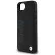 BMW Leather Hot Stamp iPhone 16e tok, fekete