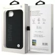BMW Leather Hot Stamp iPhone 16e tok, fekete