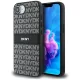 DKNY Repeat Texture Pattern    Tonal Stripe iPhone 16e tok, fekete