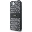 DKNY Repeat Texture Pattern    Tonal Stripe iPhone 16e tok, fekete