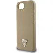 GUESS iPhone 16e MagSafe GUHMPSE4P4PGRSGW (PU 4G Circle W/ Classic Logo) tok, barna