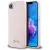 GUESS iPhone 16e GUHMPSE4SMBSLP (Silicone Script Metal Logo MagSafe) tok, rózsaszín