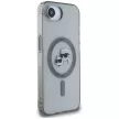 Karl Lagerfeld IML Metal Karl & Choupette Heads MagSafe iPhone 16e tok, fekete