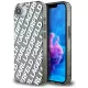 Karl Lagerfeld IML Repeat Logo iPhone 16e tok, ezüst