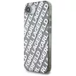 Karl Lagerfeld IML Repeat Logo iPhone 16e tok, ezüst