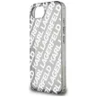 Karl Lagerfeld IML Repeat Logo iPhone 16e tok, ezüst