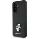 Karl Lagerfeld Saffiano w/ K&C Metal Logo Samsung Galaxy A36 tok, fekete