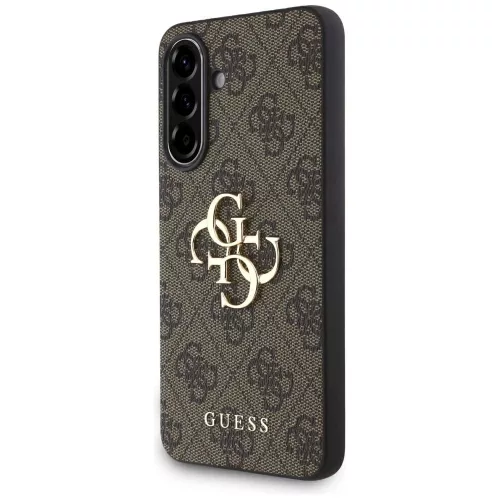 Guess Big 4G Logo Classic Logo Case Samsung Galaxy A56 tok, barna