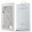 Guess HC MagSafe PU 4G Ring Classic Logo Case iPhone 16e tok, rózsaszín