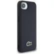 Lacoste Iconic Petit Pique Woven Logo MagSafe iPhone 16e tok, sötétkék
