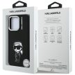 Karl Lagerfeld Silicone Karl Sketch MagSafe iPhone 16 Pro Max tok, fekete