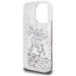 Karl Lagerfeld Liquid Glitter Choupette Logo iPhone 16 Pro Max tok, átlátszó