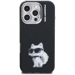 Karl Lagerfeld IML Aquarelle Choupette & Logo iPhone 16 Pro tok, fekete