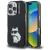 Karl Lagerfeld IML Aquarelle Choupette & Logo iPhone 16 Pro Max tok, fekete